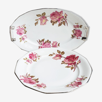 Pink dishes