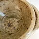 Six pyrite sandstone cups