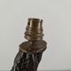 Brutalist lamp in vine stock 50s