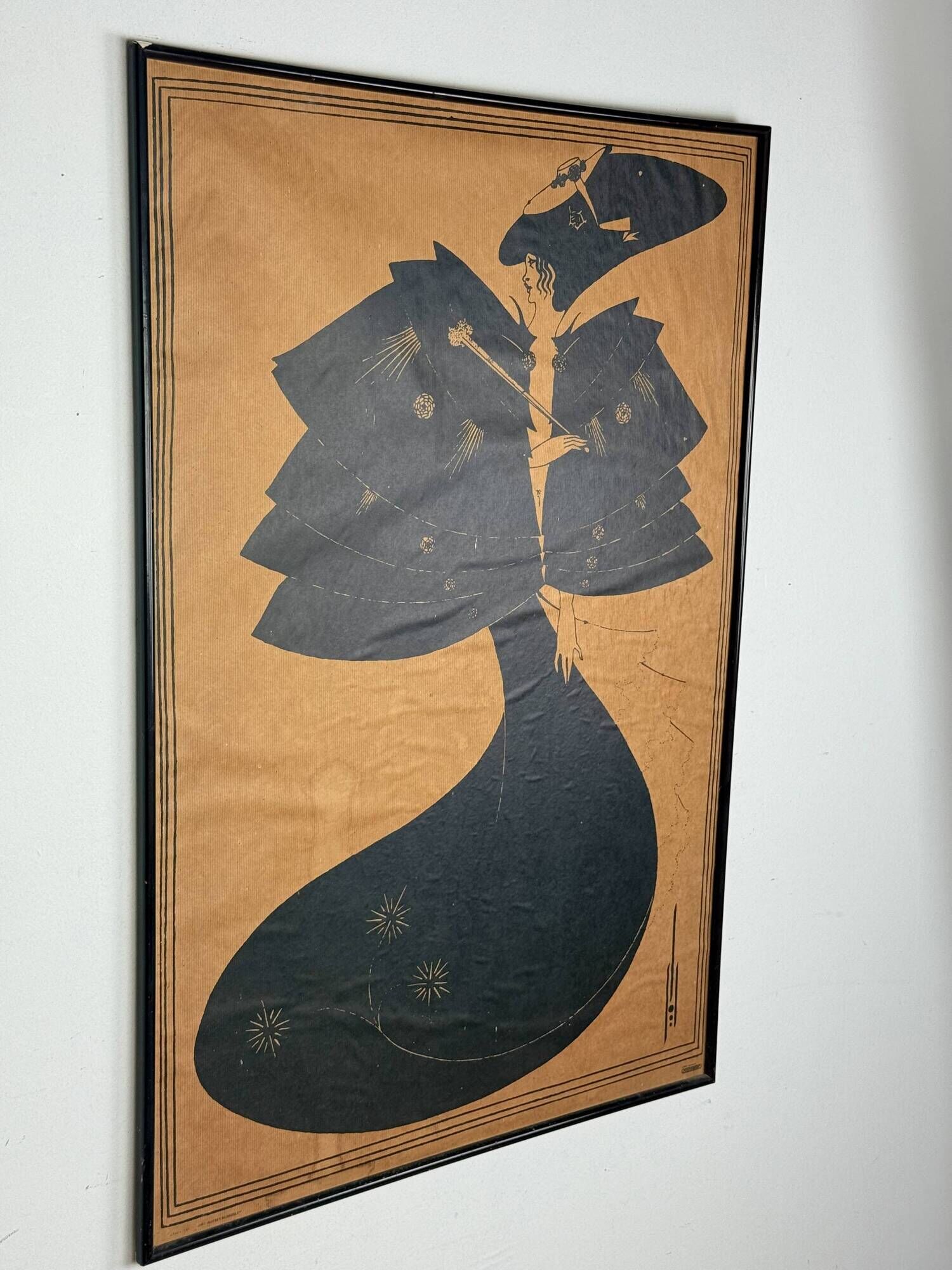 Vintage poster Aubrey Beardsley Salomé Art Nouveau