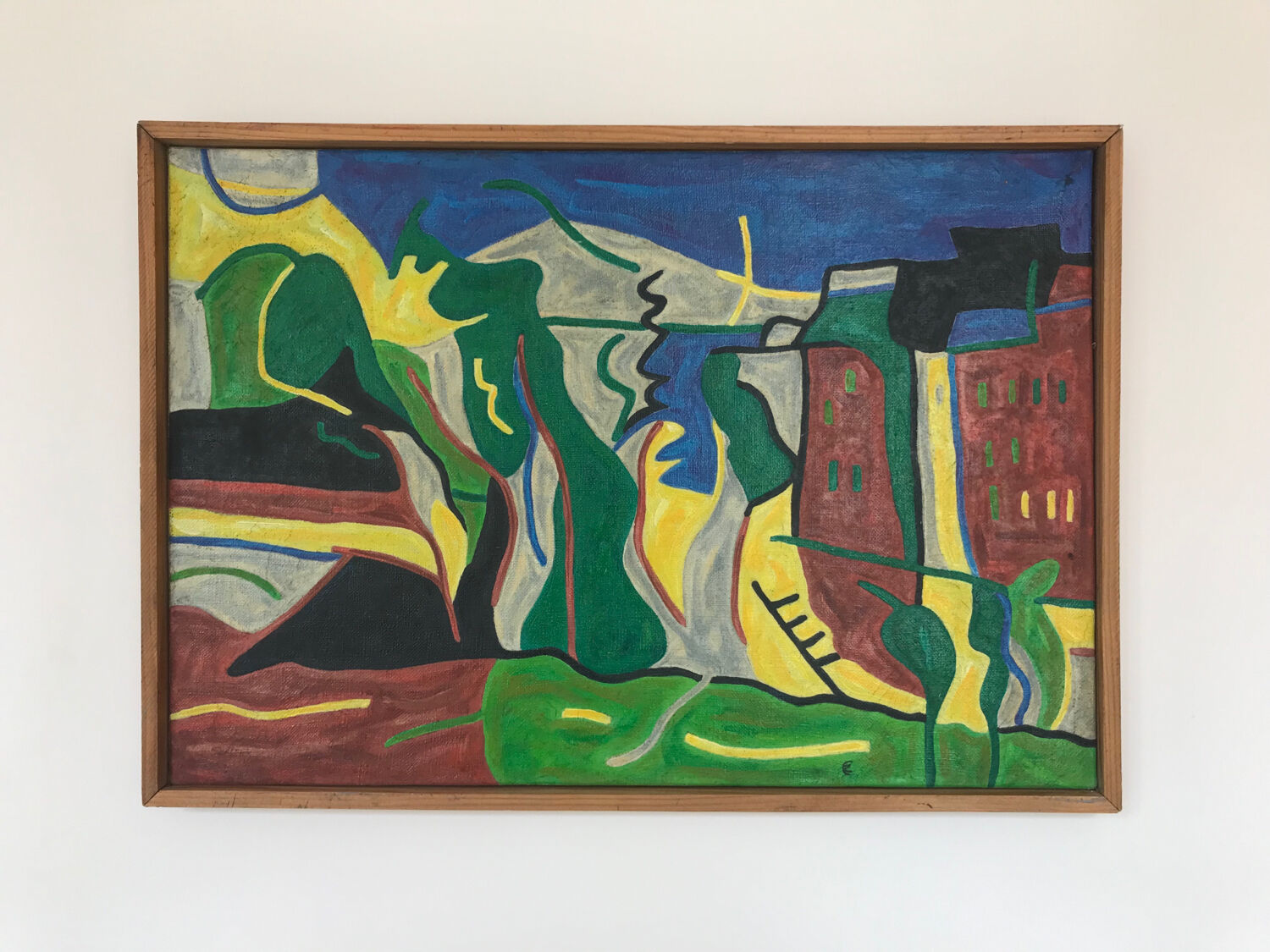 Claude roulaud (1945). oil on canvas.