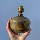 Vintage ceramic ball lamp