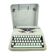 Hermes Baby green lime typewritter revised new ribbon