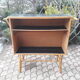 Rattan bar and its 2 stools 60