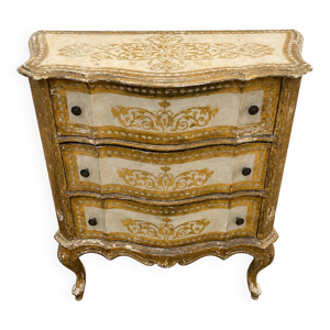 Commode Arbalète 3 tiroirs - italienne bois