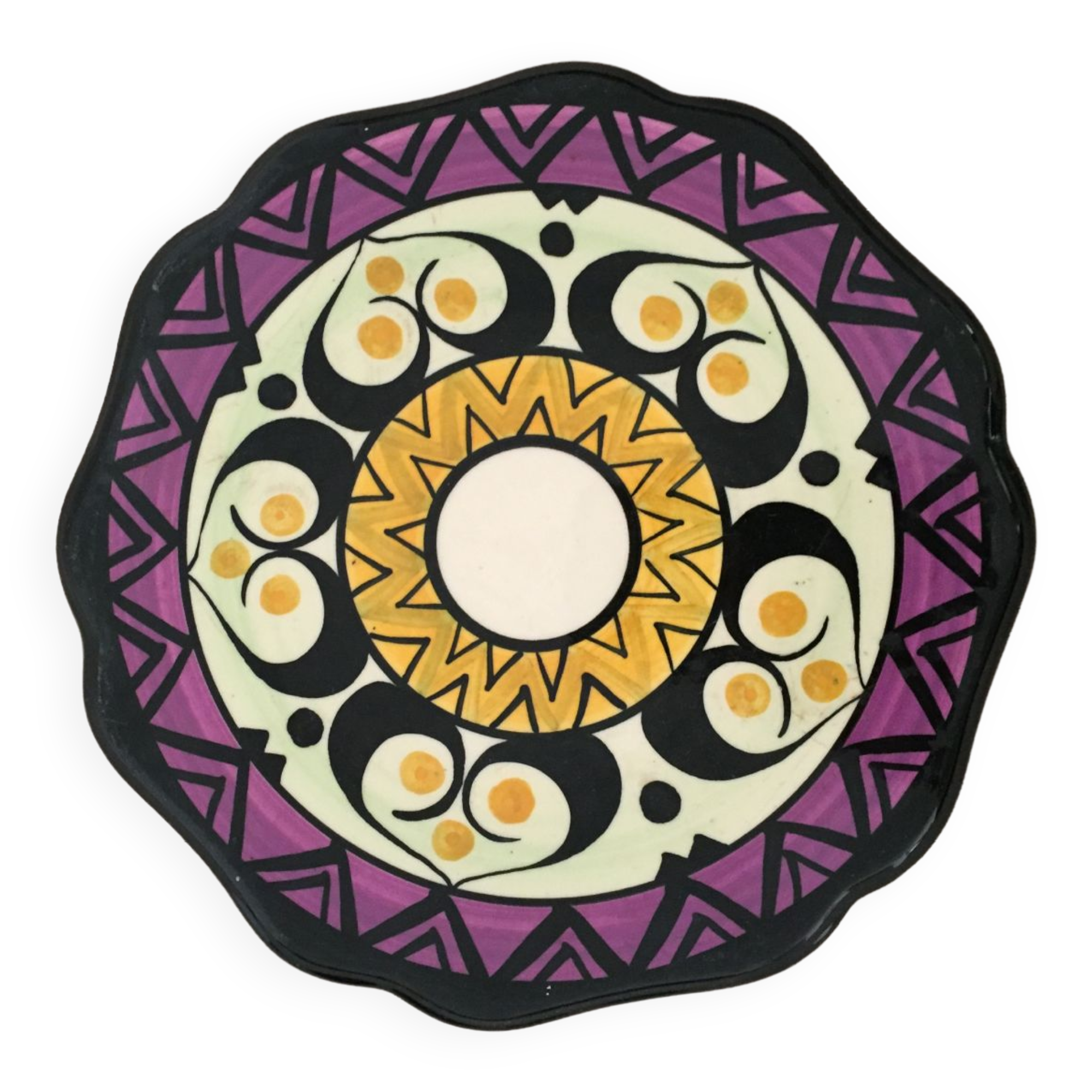 Vintage ceramic trivet