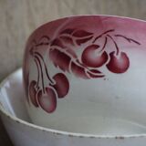 Set of 2 antique ceramic bowls