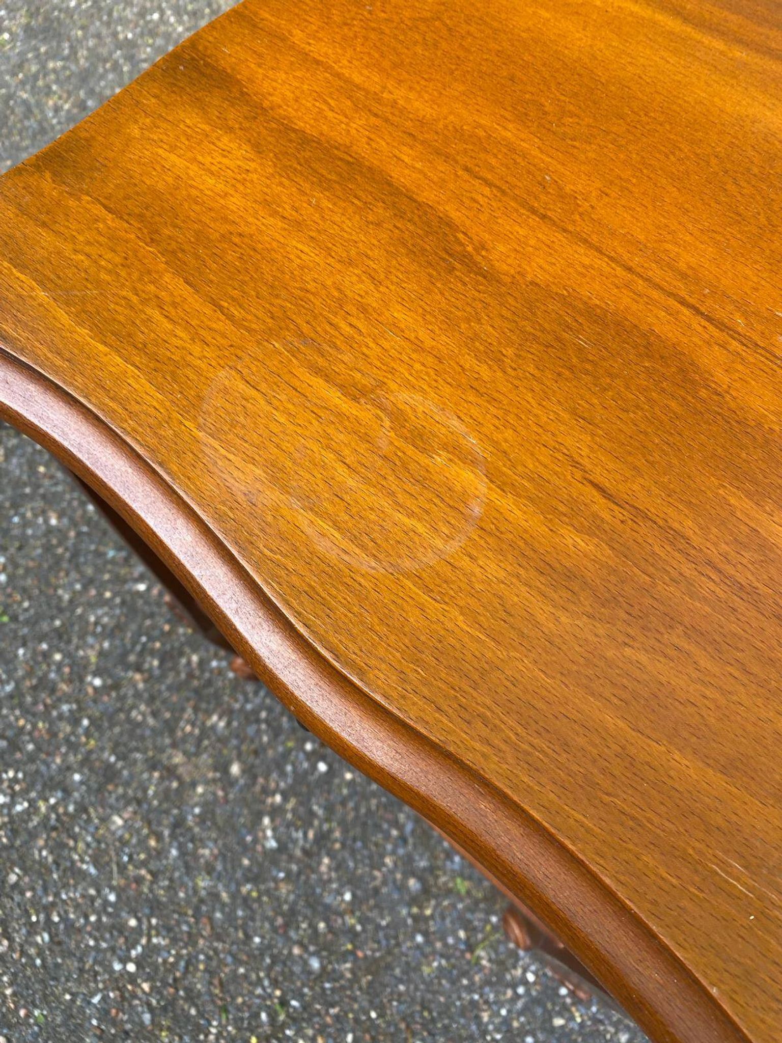 2 Louis XV bedside tables in cherry wood from 1950.