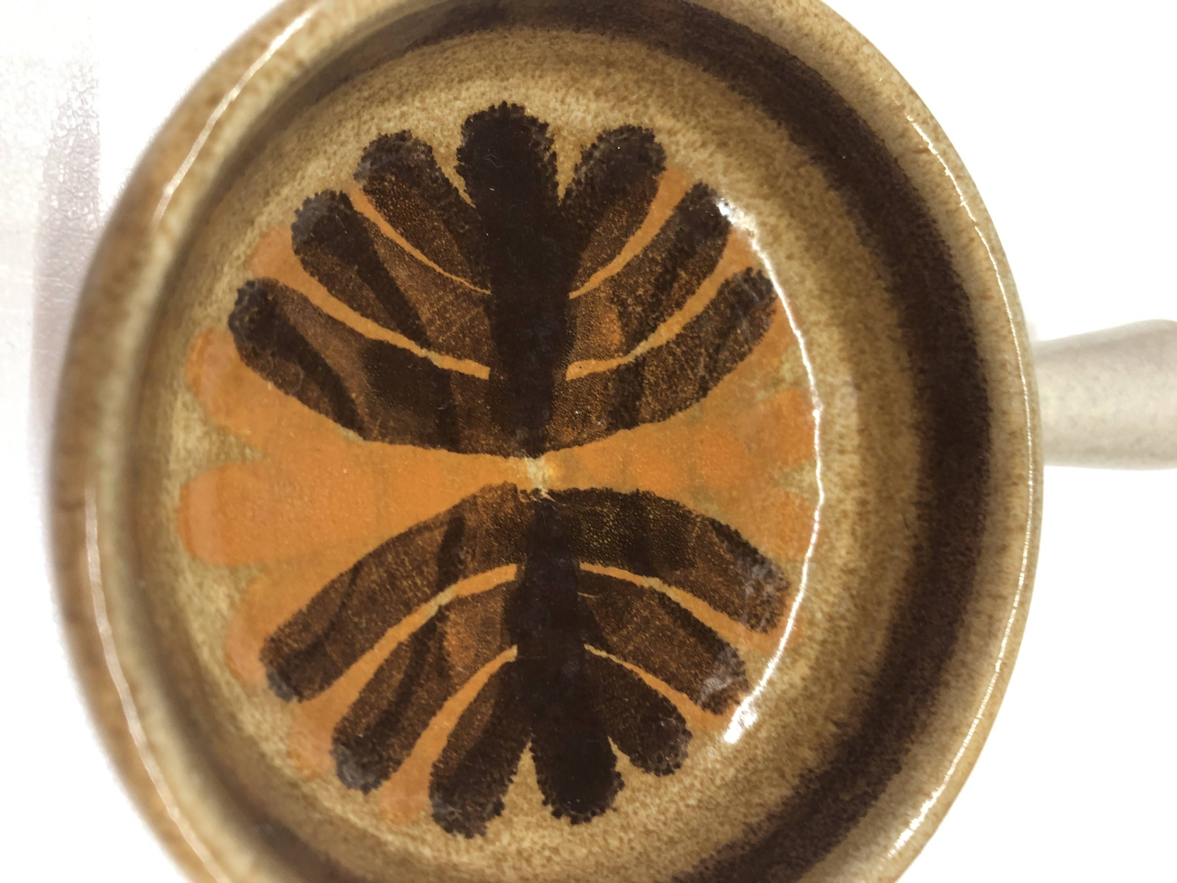 Set of three ceramic dishes from Pornic