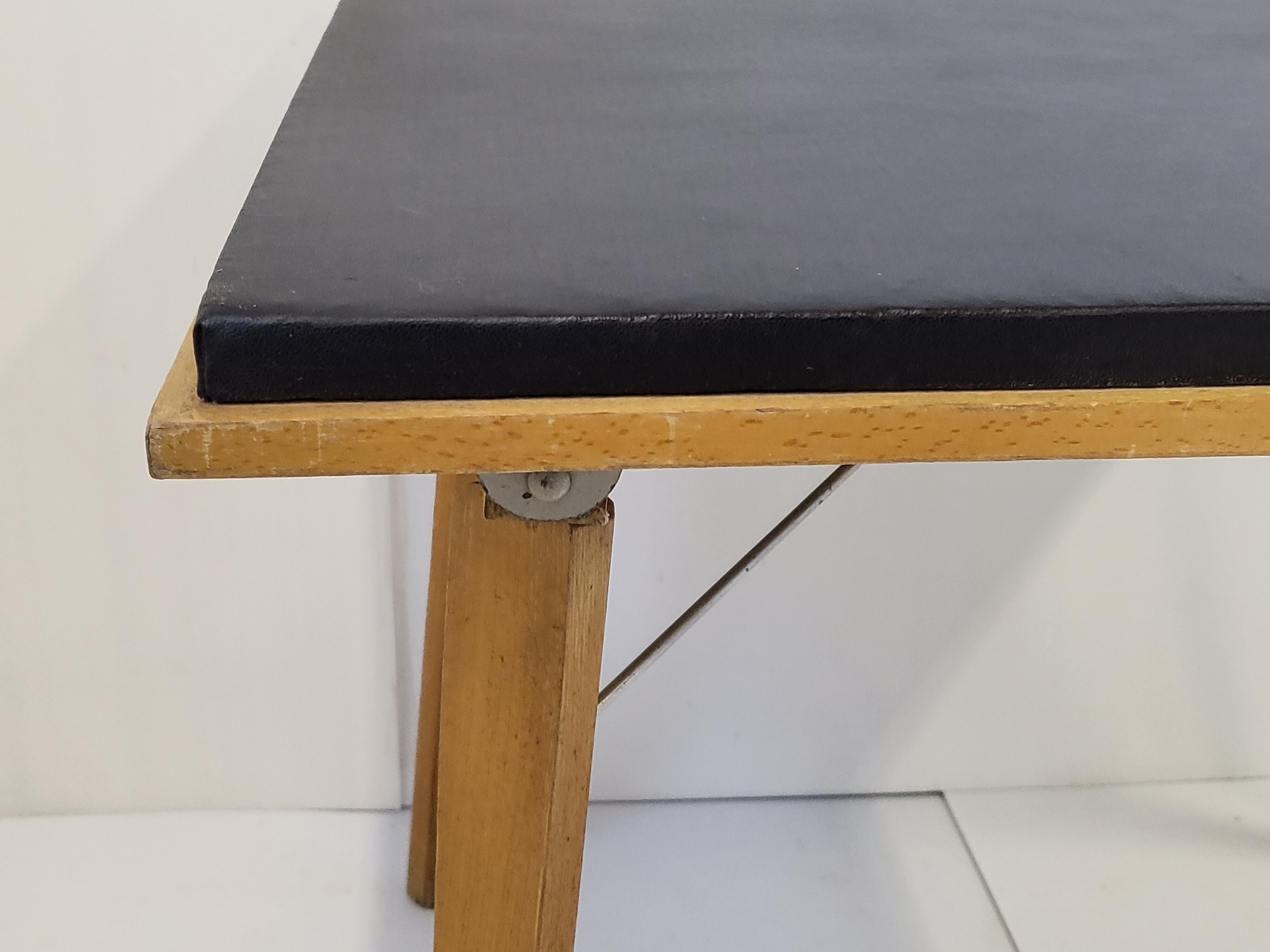 Vintage folding coffee table 1950