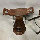 Brutalist bar top stools