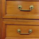 Louis XVI style walnut chest of drawers