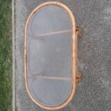 Rattan coffee table