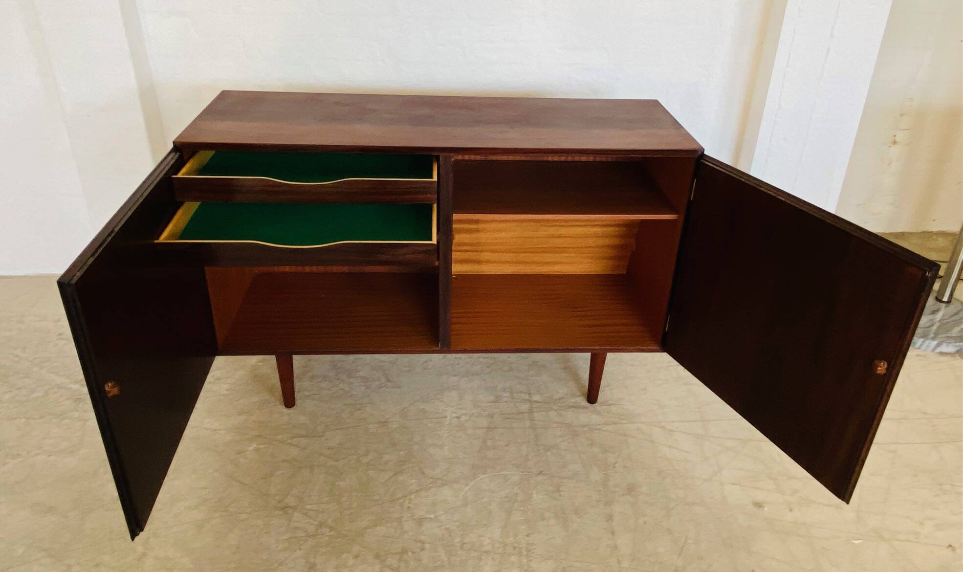 Vintage retro Danish mid-century rosewood sideboard by Gunni Omann, 1960s