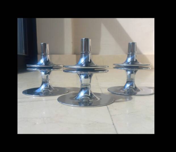 Stoffi candle holders (3)