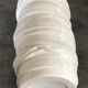 Vase tubular shape MODERNIST in ceramic enamelled White 30.5 cm