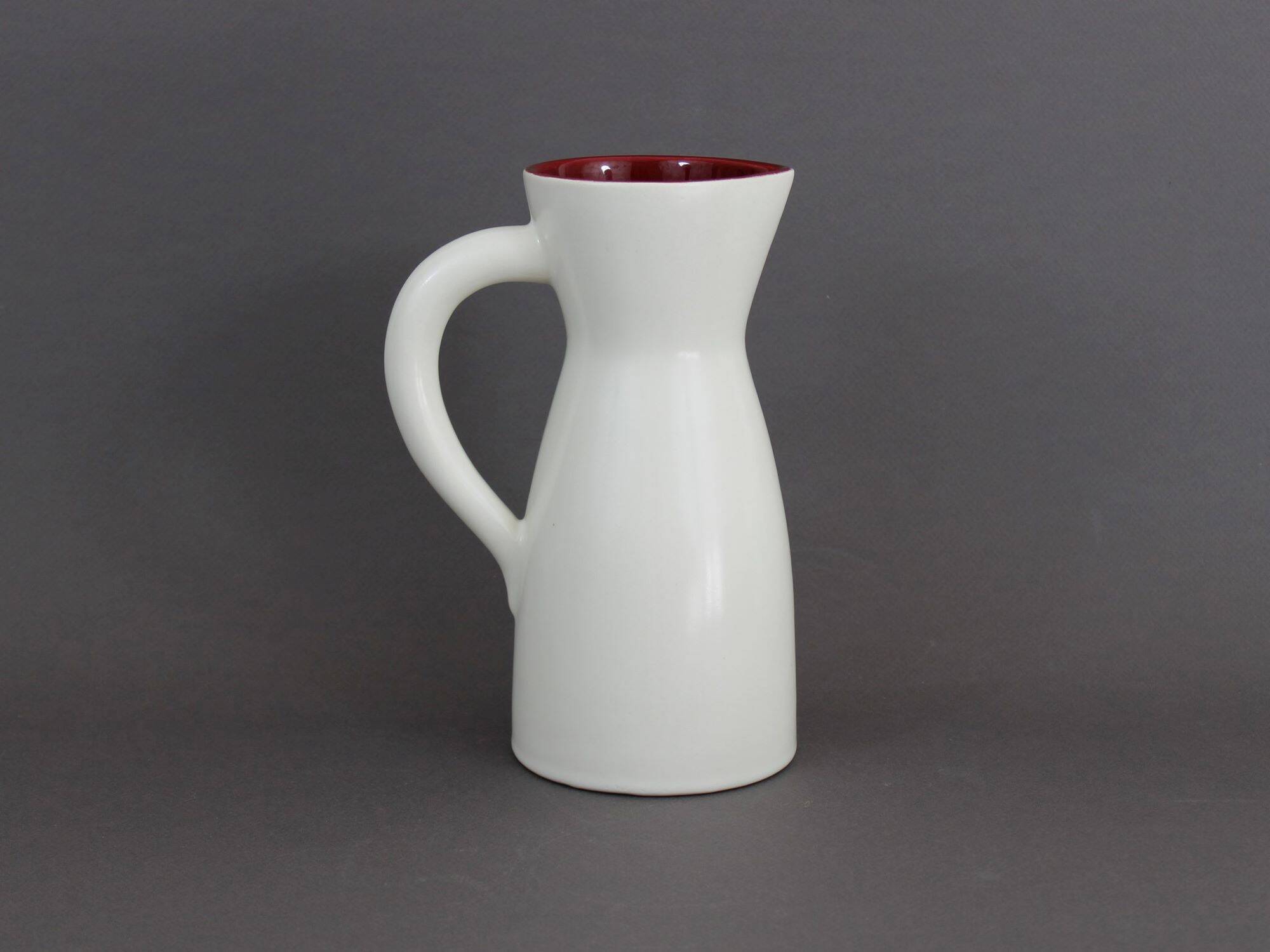 Saint Clément pitcher in vintage ceramic from the 60s