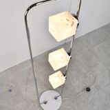 Vintage cubic murano glass floor lamp, 1970s