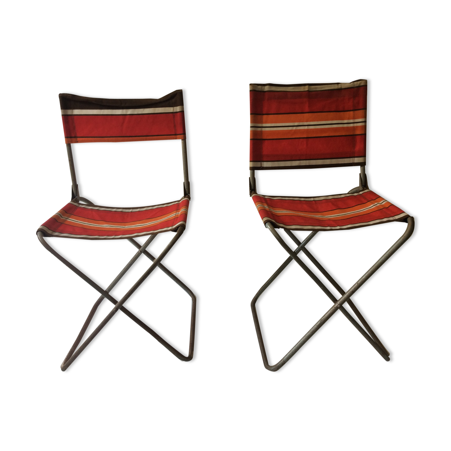 2 camping armchairs