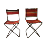 2 camping armchairs