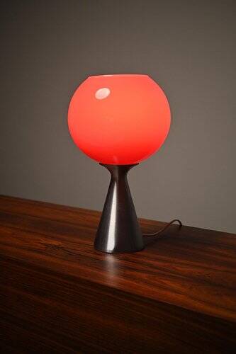 Space Age Table Lamp in Aluminum from Erco