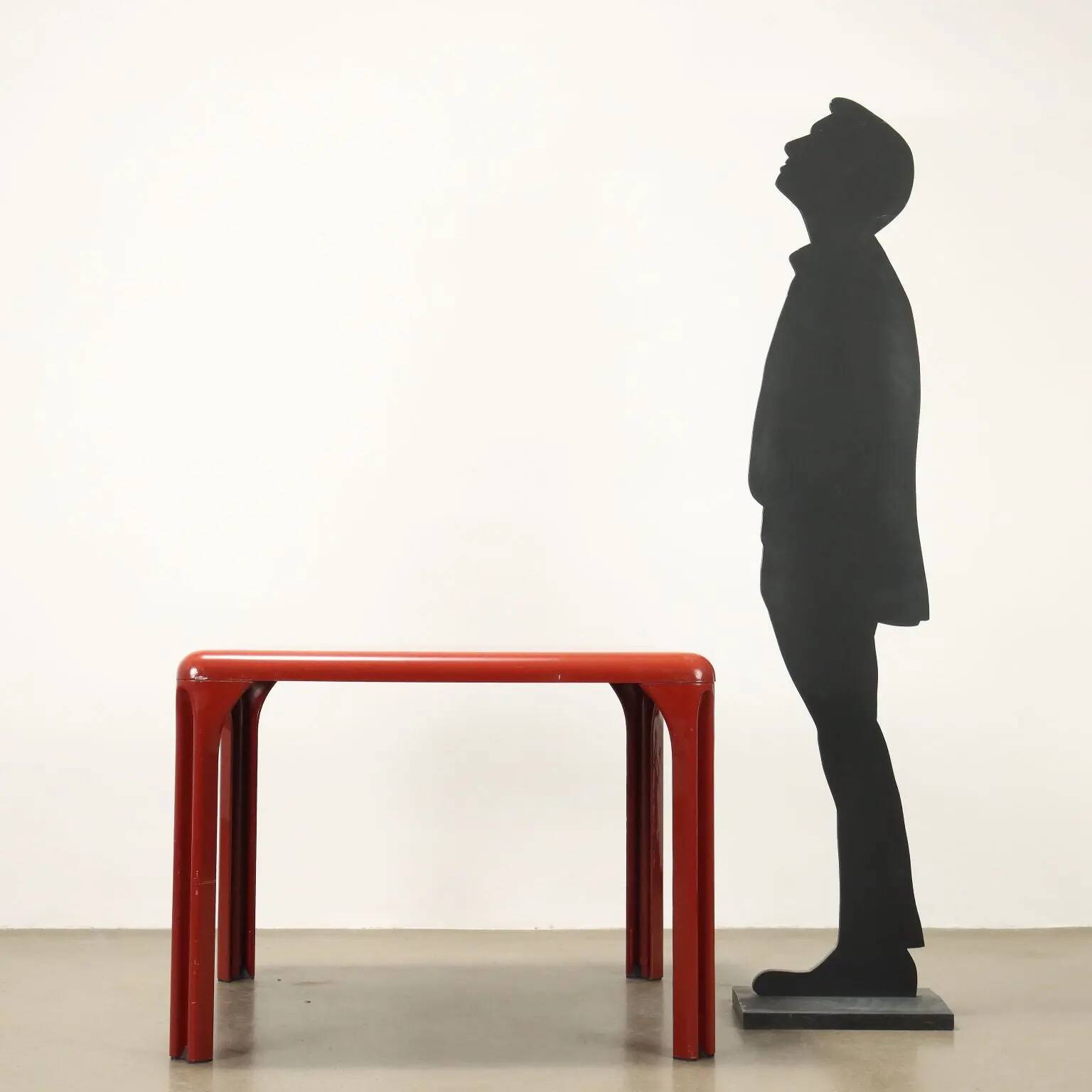 Artemide Stadio 100 table vintage design V. Magistretti 1970s