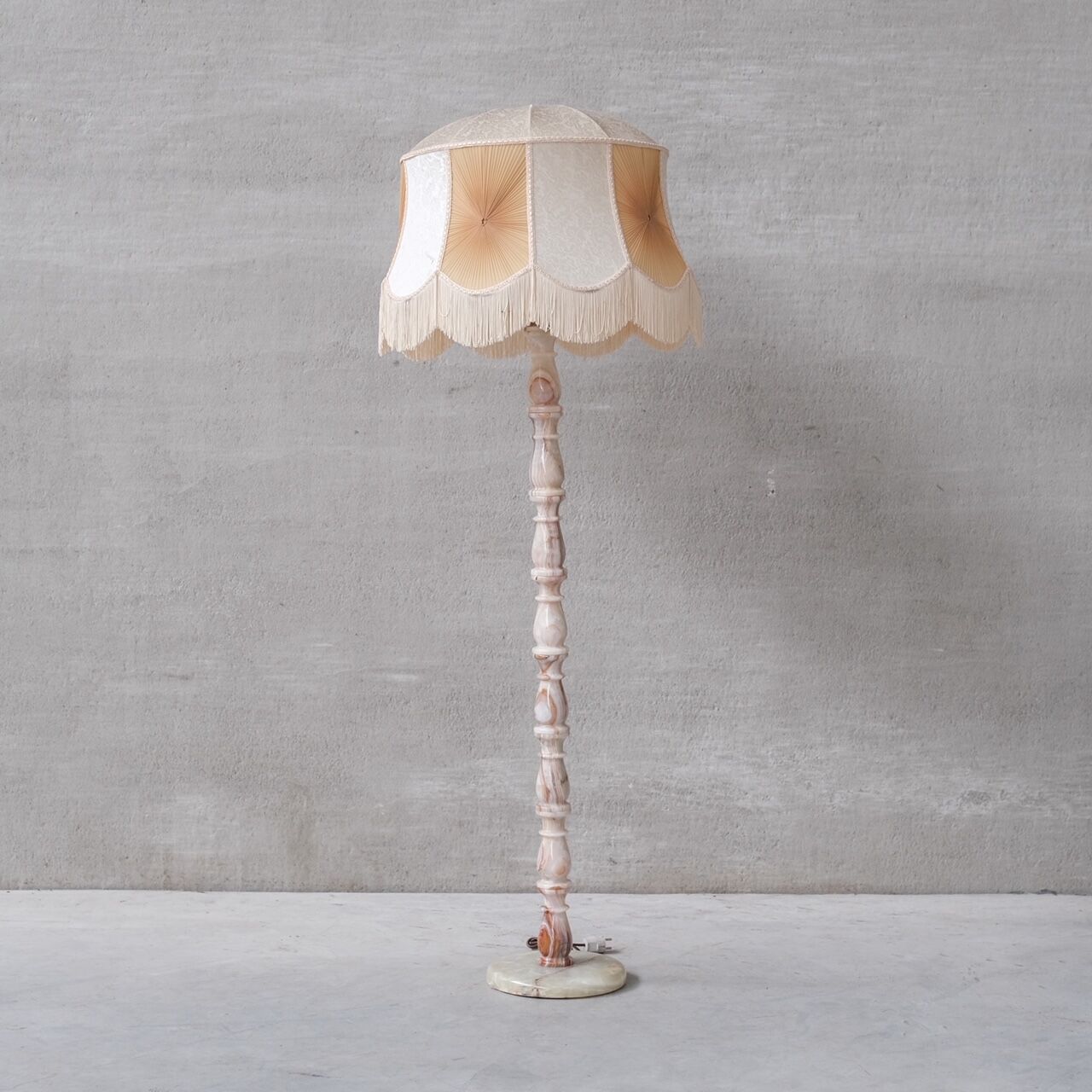 Onyx Mid-Century Swedish Floor Lamp