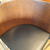 Compact dining area "fusion" table & 4 chairs