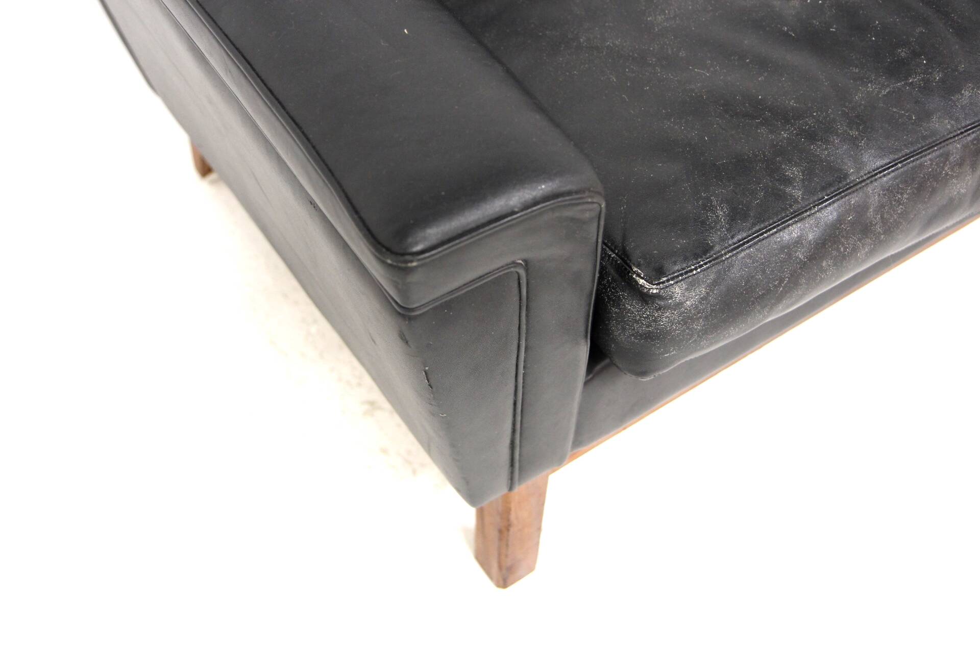Scandinavian leather sofa "Åland", Möbel-Ikéa, Sweden, 1960