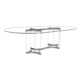 Table en verre d'Alessandro Albrizzi
