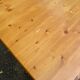 Scandinavian solid wood desk with drawer, 132cm