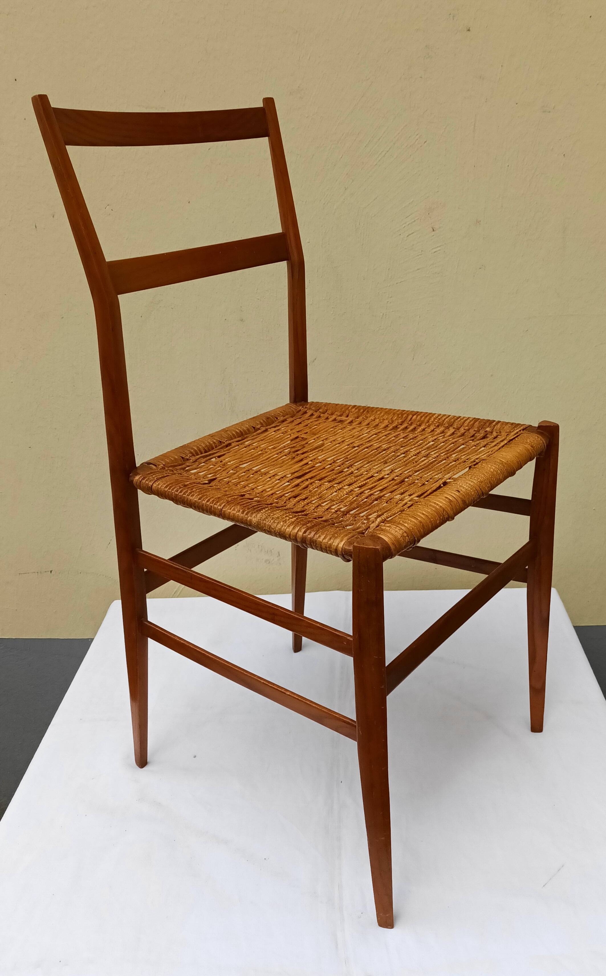 Superleggera chair by Gio Ponti for Cassina, year 1957