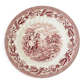 Small English porcelain plate The Georgian Collection model Churchill