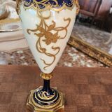 Vase Sèvres bronze frame nineteenth