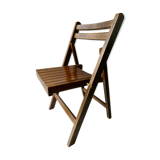 Child chair, wooden, folding, 70s