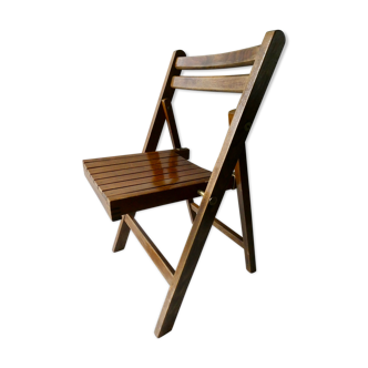 Child chair, wooden, folding, 70s