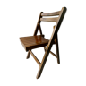 Child chair, wooden, folding, 70s