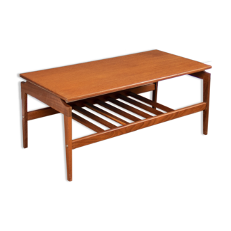 Retro Teak 1960s Mid Century Danish Style Coffee Table