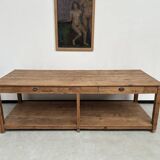 50s draper's workshop table