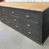 Old cabinet with 12 drawers