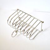 Vintage silver-plated toast rack with ball feet 1960 – Brunch Bistrot