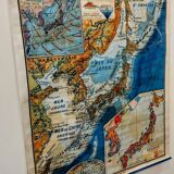 Carte scolaire no 34 japon Yamasaki et jean brunhes