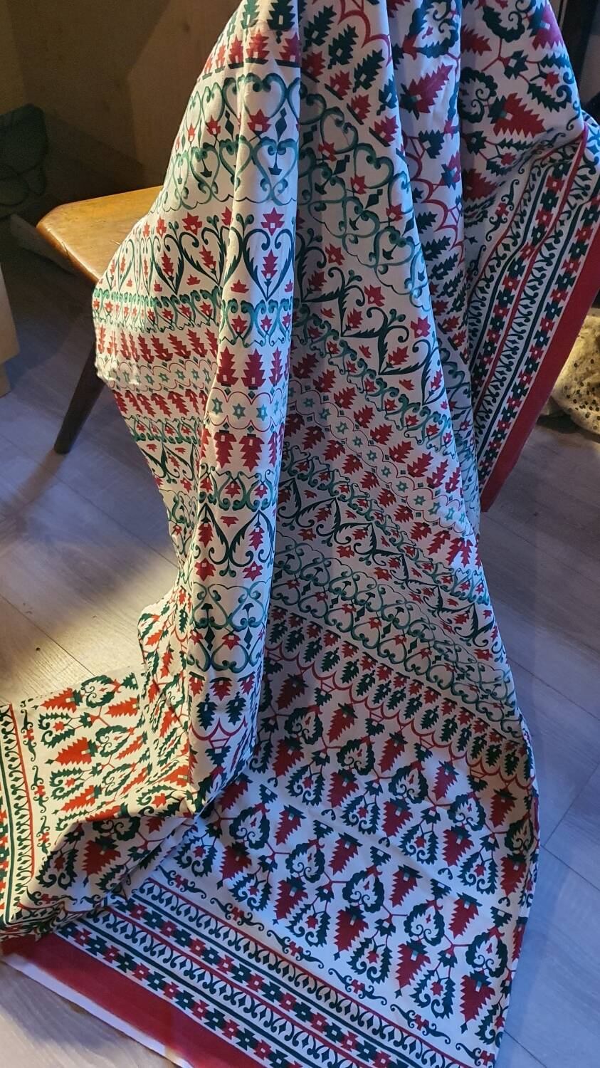 Alsatian Christmas tablecloth