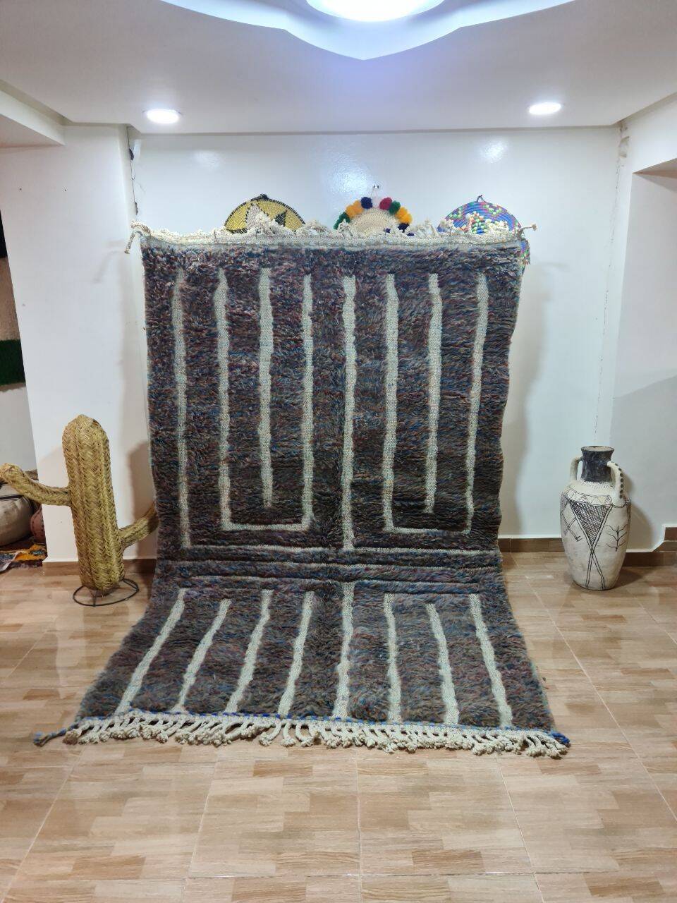 Beni Mrirt Rug 100% Natural Wool – Luxury and Berber Craftsmanship