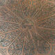 Moroccan tray for copper tea engraved early twentieth century