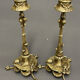 Pair of Art Nouveau Candlesticks (1900)in bronze