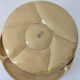 6 compartmentalized plates Gien France – butter yellow shade