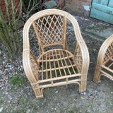 Rattan lounge