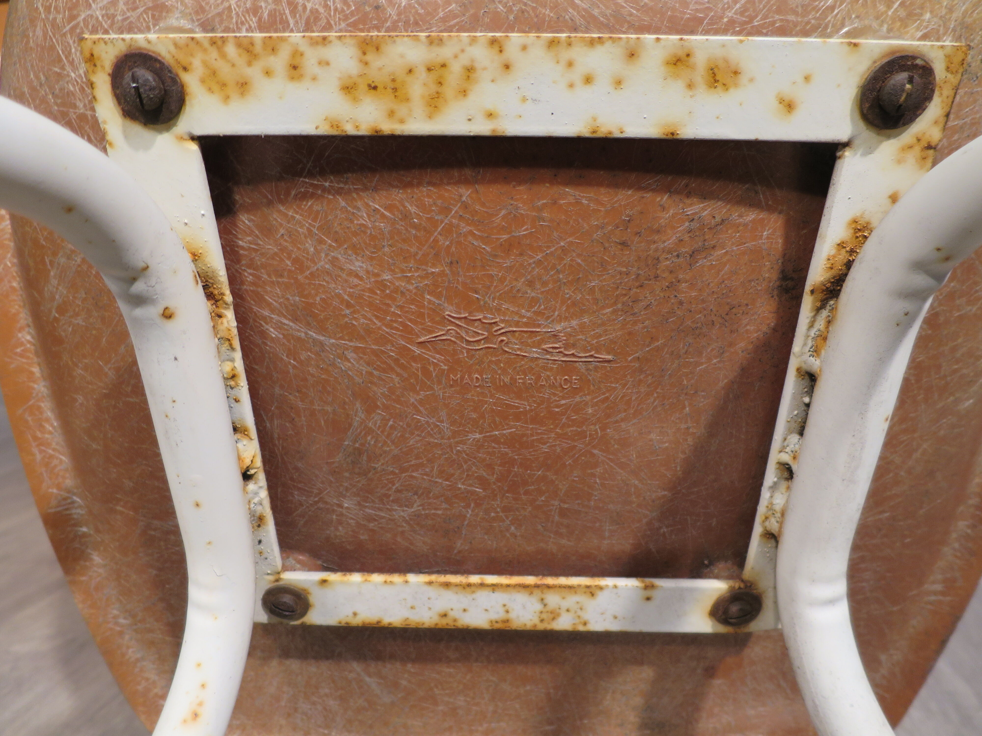 1950s fiberglass "Stork" chair