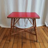 Small rattan table